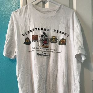 White Disneyland shirt